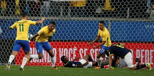 Brezilya öyle bir gol attı ki...