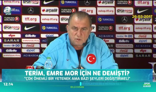 Fatih Terim Emre Mor için ne demişti?