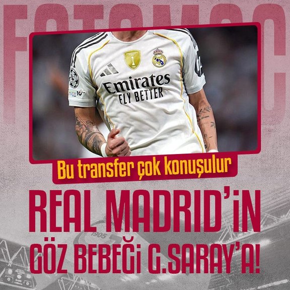 Real Madrid’in göz bebeği Galatasaray’a! Bu transfer çok konuşulur