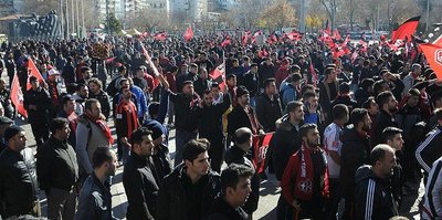 Antep’e destek yürüyüşü