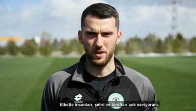 Son dakika spor haberleri: Zymer Bytyqi'den Konyaspor taraftarına mesaj