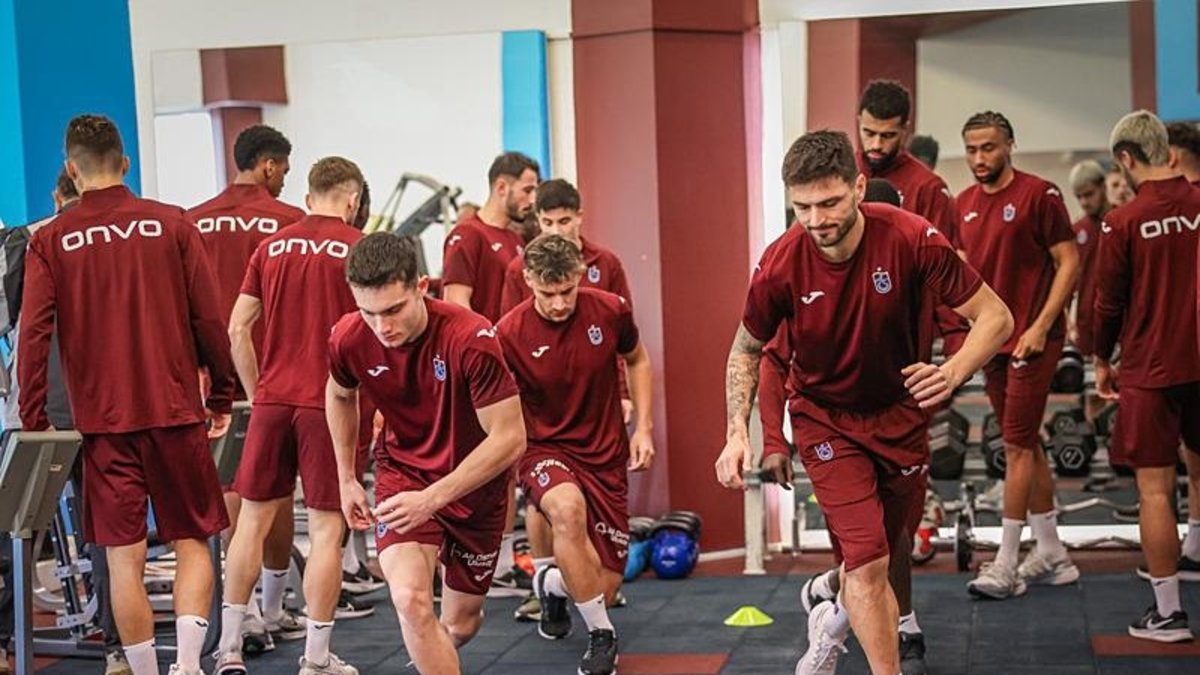 Trabzonspor kuvvet çalıştı