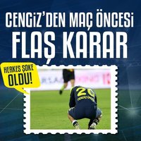 Fenerbahçe'de Cengiz Ünder şoku! Kayserispor...