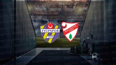 Eyüpspor - Boluspor maçı ne zaman, saat kaçta ve hangi kanalda canlı yayınlanacak? | TFF 1. Lig