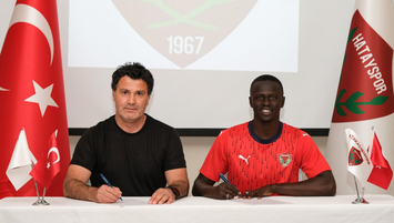 Hatayspor yeni transferini açıkladı!