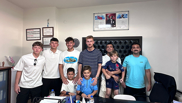 U19 takımından anlamlı ziyaret
