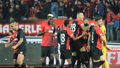 Gaziantep'te Sivasspor galibiyetinin sevinci yaşanıyor
