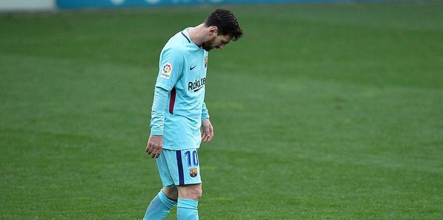 Messi de olsan atamazsın bazen!