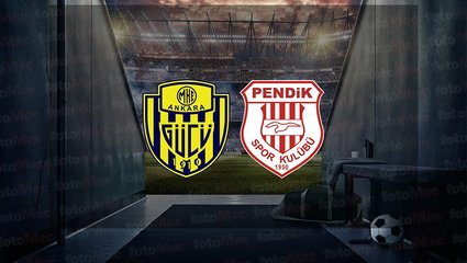 Ankaragücü - Pendikspor maçı ne zaman? Saat kaçta? Hangi kanalda canlı yayınlanacak? | Trendyol Süper Lig