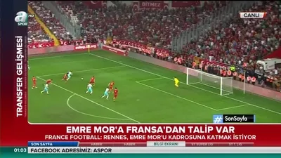 >Emre Mor'a Fransa'dan talip