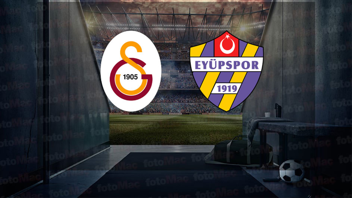 Galatasaray - Eyüpspor maçı saat kaçta ve hangi kanalda? | Galatasaray maçı canlı izle