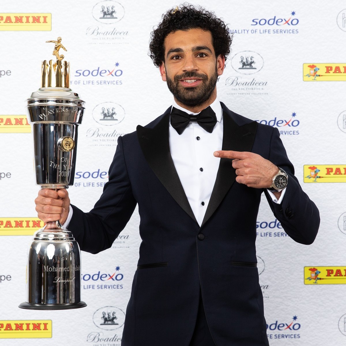 ingiltere de yilin futbolcusu muhammed salah fotomac