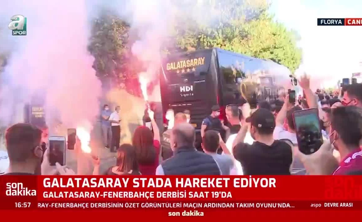 Galatasaray Stada Dogru Hareket Etti Videosunu Izle Fotomac Tv