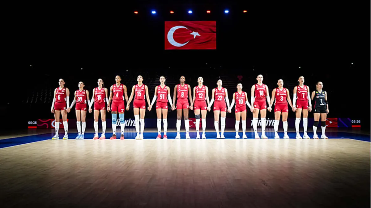 A Milli Kadın Voleybol Takımı'nın VNL Final Etabı Kadrosu Açıklandı