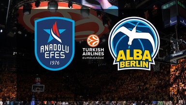 Anadolu Efes - Alba Berlin maçı CANLI