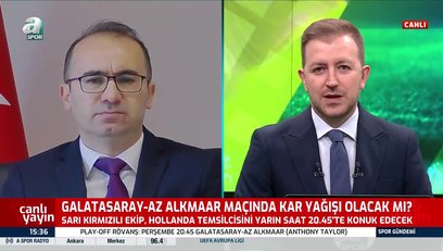 >Hava durumu derbiyi etkileyecek mi?