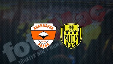 Adanaspor - Ankaragücü maçı ne zaman, saat kaçta ve hangi kanalda canlı yayınlanacak? | TFF 1. Lig