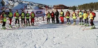 Dağ Kayağı Milli Takımı Erzincan’da