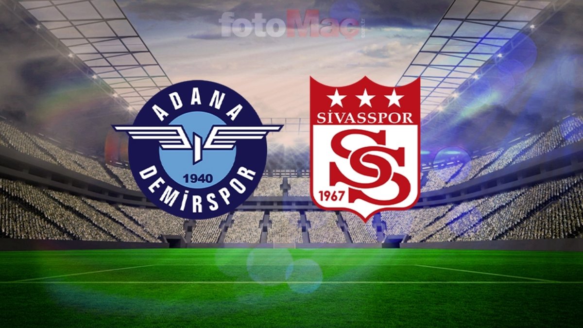 Adana Demirspor-Özbelsan Sivasspor maçı: Saat ve canlı yayın bilgileri ...
