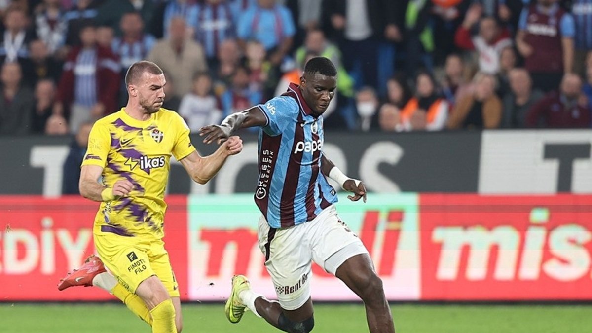 Trabzonspor deplasmanda ikas Eyüpspor'a konuk oluyor