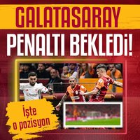 G.Saray penaltı bekledi! İşte o pozisyon