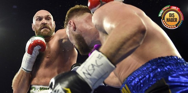 Tyson Fury kanlı geçen maçta İsveçli rakibini yendi