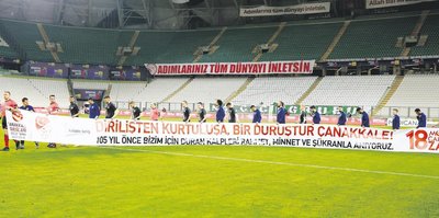 Bir duruştur Çanakkale
