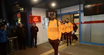 Galatasaray kafilesi Trabzon’da