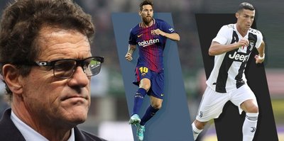 Fabio Capello'dan Ronaldo ve Messi'ye sert sözler