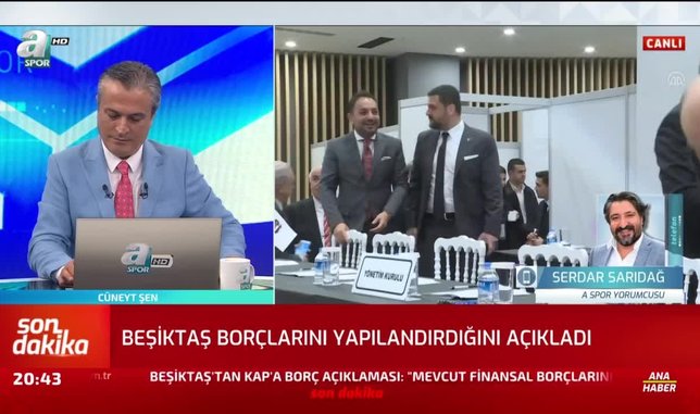 Beşiktaş'tan yapılandırma açıklaması