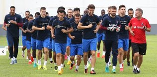 Trabzonspor'da hazırlıkları sürüyor