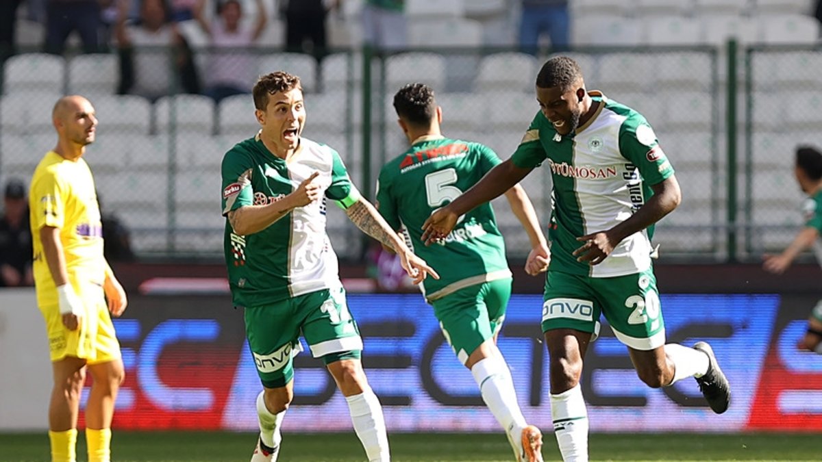 Konyaspor 2 - 1 Eyüpspor (MAÇ SONUCU ÖZET)