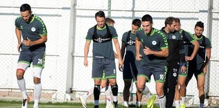 Konyaspor, Antalyaspor hazırlıklarını sürdürdü