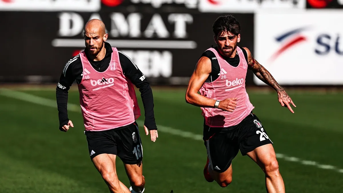 Beşiktaş milli arada hazırlıklarını sürdürdü
