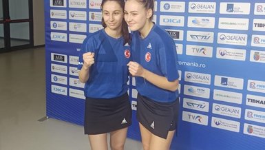 Masa tenisinde Ece Haraç ve Özge Yılmaz'dan altın madalya!