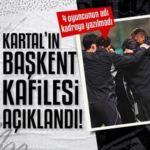 Beşiktaş'ın kamp kadrosu açıklandı!