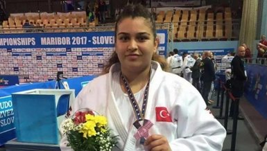 Milli judocu Kübranur Esir'den altın madalya!