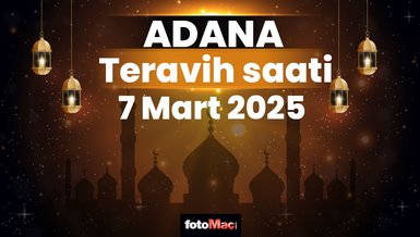 Adana 7 Mart teravih namazı saat kaçta? | Adana teravih vakitleri 2025