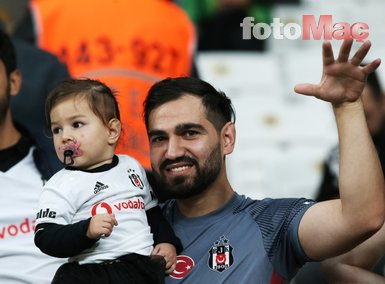 Beşiktaş-Galatasaray mücadelesinden kareler