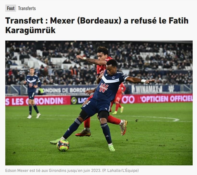 Son dakika transfer haberi: Edson Mexer Fatih Karagümrük'ün teklifini reddetti