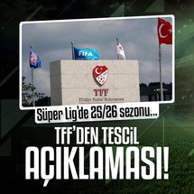 TFF duyurdu! Süper Lig'de sezon tescil edildi