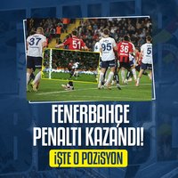 F.Bahçe penaltı kazandı! İşte o pozisyon