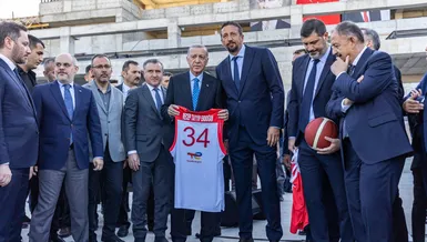 TBF Başkanı Hidayet Türkoğlu'ndan Başkan Recep Tayyip Erdoğan'a teşekkür mesajı