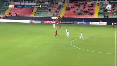 >Türkiye U21 1-2 Danimarka U21 | ÖZET