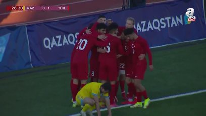 >GOL | Kazakistan U21 0-1 Türkiye U21