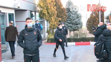 Galatasaray kafilesi Malatya’da! Fatih Terim’e yoğun ilgi