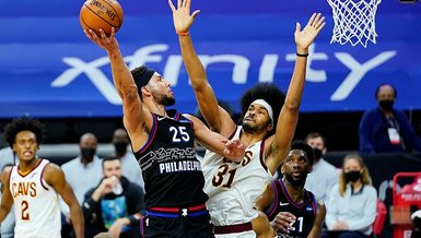 Cedi Osman'lı Cleveland Cavaliers Furkan Korkmaz'lı lider Philadelphia 76ers'ı yendi