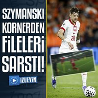 Szymanski köşe vuruşundan fileleri sarstı!