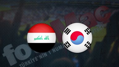 Irak - Güney Kore maçı ne zaman? Saat kaçta? Hangi kanalda canlı yayınlanacak? | Dünya Kupası Elemeleri