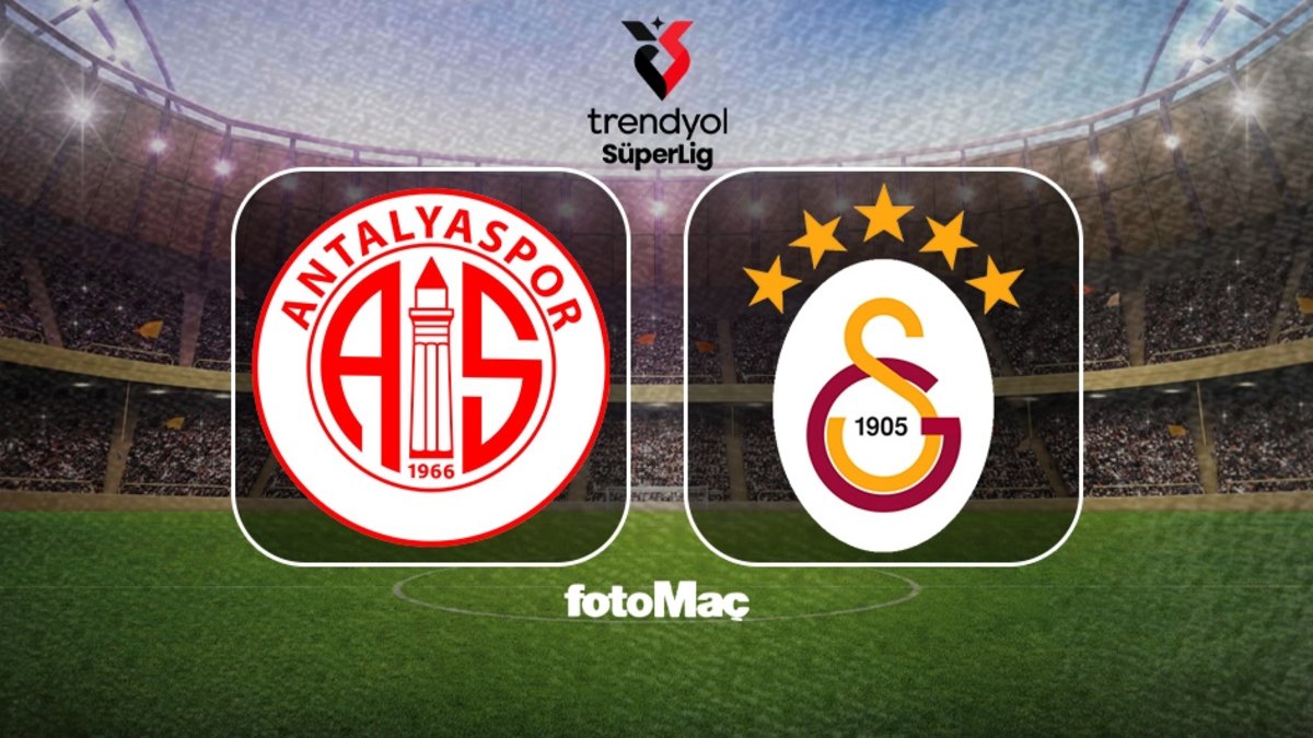 Antalyaspor-Galatasaray maçı ne zaman, saat kaçta ve hangi kanalda?